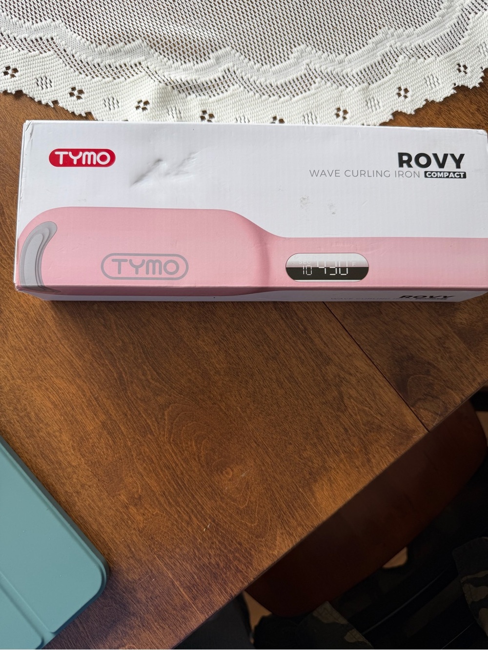 TYMO- Rovy Compact Wave Curling Iron - Pink